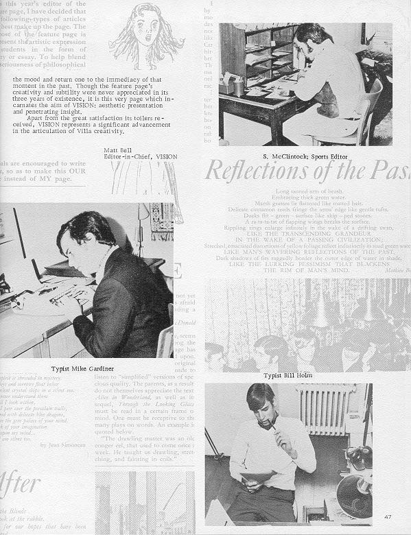 Villa Saint Jean International School  1970 Yearbook Le Chamois Activities p47